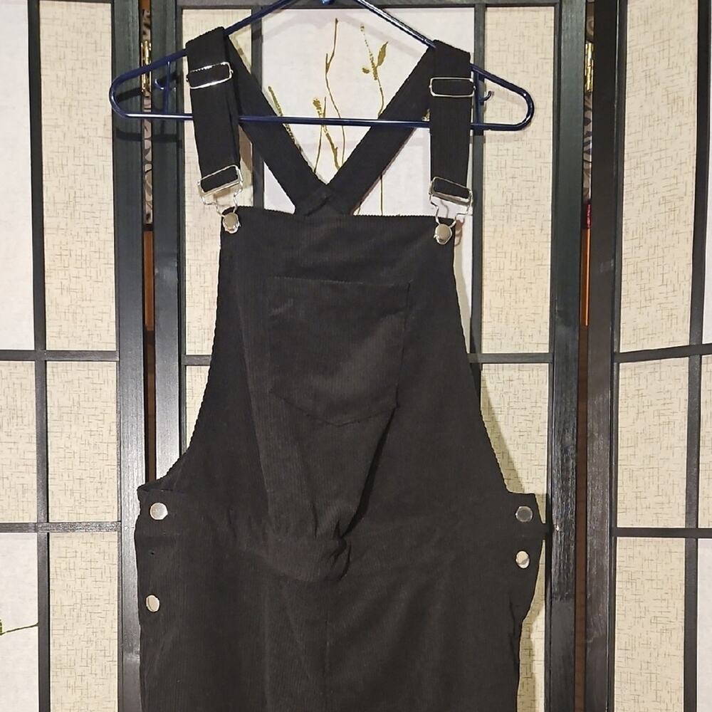 SHEIN Black Women's Overalls